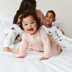 GROW WITH YOU ZIPPER JUMPSUIT + LOOSE FIT | ROSE -Goumikids Shop 1101 rose 06