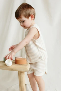 SHORTS | DUNE STRIPE