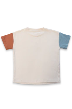 BIG KID TEE | CHASING HAPPY -Goumikids Shop ChasingHappy Tee Kid Back.png2