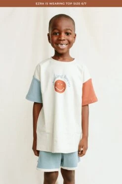 BIG KID TEE | CHASING HAPPY -Goumikids Shop Chasing Happy Child Tee 2x min