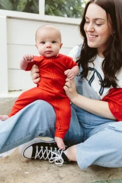 S/S ZIPPER ONEPIECE | CHERRY PIE -Goumikids Shop Goumi Americana KaitlinGreen 155