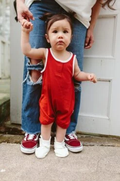 QUICK CHANGE ROMPER | CHERRY PIE 12 QUICK CHANGE ROMPER | CHERRY PIE -Goumikids Shop Goumi Americana KaitlinGreen 212