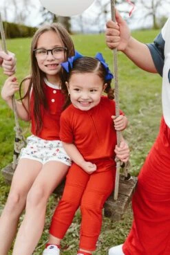 S/S ZIPPER ONEPIECE | CHERRY PIE -Goumikids Shop Goumi Americana KaitlinGreen 271