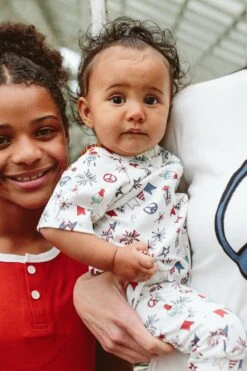 S/S ZIPPER ONEPIECE | CELEBRATION -Goumikids Shop Goumi Americana KaitlinGreen 276