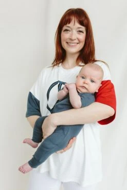 S/S ZIPPER ONEPIECE | MIDNIGHT -Goumikids Shop Goumi Americana KaitlinGreen 402