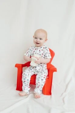 S/S ZIPPER ONEPIECE | CELEBRATION -Goumikids Shop Goumi Americana KaitlinGreen 447