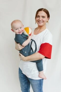 S/S ZIPPER ONEPIECE | MIDNIGHT -Goumikids Shop Goumi Americana KaitlinGreen 512