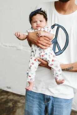 S/S ZIPPER ONEPIECE | CELEBRATION -Goumikids Shop Goumi Americana KaitlinGreen 534