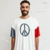 OVERSIZED PARENT TEE | PEACE -Goumikids Shop Goumi Americana KaitlinGreen 644