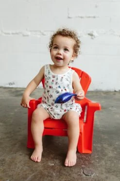 QUICK CHANGE ROMPER | CELEBRATION -Goumikids Shop Goumi Americana KaitlinGreen 678