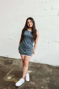 BIG KID TANK TOP | MIDNIGHT