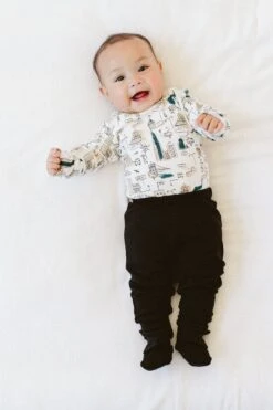 L/S BODYSUIT | DOWNTOWN -Goumikids Shop Goumi FW23Drop2 KaitlinGreen 628