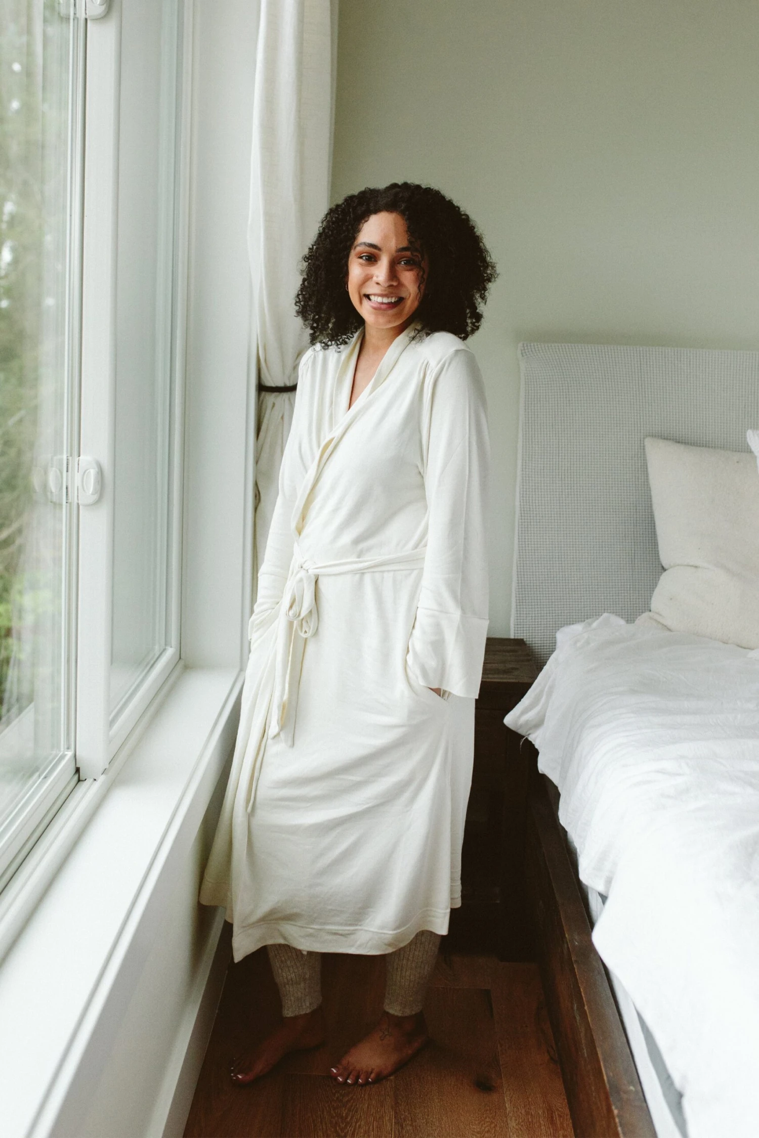 WOMENS ROBE | CLOUD TERRY 7 WOMENS ROBE | CLOUD TERRY - Image 5