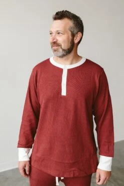 MENS THERMAL TOP | COCOA + CREAM | FITS SNUG -Goumikids Shop Goumi InTheSnowSTUDIO KaitlinGreen 342000x3000 1