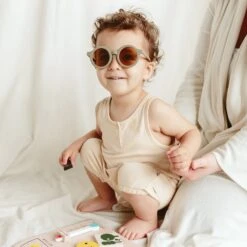 QUICK CHANGE ROMPER | DUNE -Goumikids Shop Goumi InTheSun KaitlinGreen 375