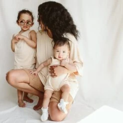 QUICK CHANGE ROMPER | DUNE -Goumikids Shop Goumi InTheSun KaitlinGreen 659