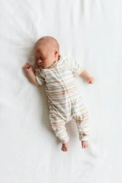 S/S ZIPPER ONEPIECE | BOARDWALK STRIPE 33 S/S ZIPPER ONEPIECE | BOARDWALK STRIPE -Goumikids Shop Goumi OnTheBoardwalk Studio KaitlinGreen 249