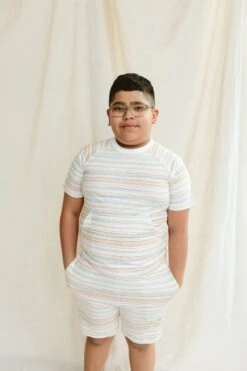 ALL DAY BIG KID BIKER SET | BOARDWALK STRIPE -Goumikids Shop Goumi OnTheBoardwalk Studio KaitlinGreen 480