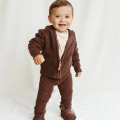 KNIT PANTS | HIDE -Goumikids Shop Goumi OnTheFarmDrop2 KaitlinGreen 1226