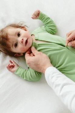 GROW WITH YOU FOOTIE + SNUG FIT | MATCHA -Goumikids Shop Goumi Spring Summer24 KaitlinGreen 109