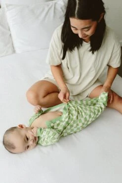 GROW WITH YOU FOOTIE + SNUG FIT | CABANA GREEN -Goumikids Shop Goumi Spring Summer24 KaitlinGreen 485