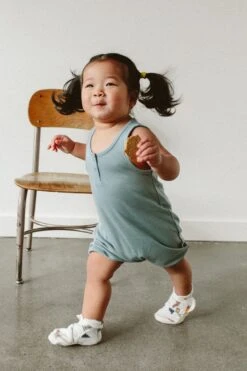 QUICK CHANGE ROMPER | POOLSIDE -Goumikids Shop Goumi Spring Summer24 KaitlinGreen 692