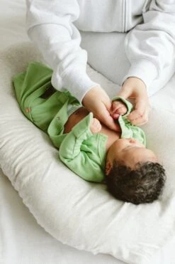 24 HOUR CONVERTIBLE GOWN | MATCHA 17 24 HOUR CONVERTIBLE GOWN | MATCHA -Goumikids Shop Goumi Spring Summer24 KaitlinGreen 857 1