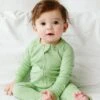 GROW WITH YOU FOOTIE + SNUG FIT | MATCHA -Goumikids Shop Goumi Spring Summer24 KaitlinGreen 87