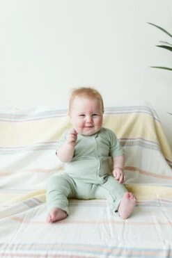 S/S ZIPPER ONEPIECE | SWELL -Goumikids Shop Goumi SurfsUp KaitlinGreen 1284