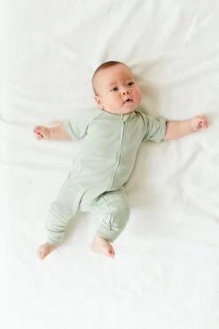 S/S ZIPPER ONEPIECE | SWELL -Goumikids Shop Goumi SurfsUp KaitlinGreen 180