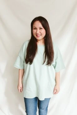 OVERSIZED PARENT TEE | SWELL -Goumikids Shop Goumi SurfsUp KaitlinGreen 214