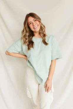 OVERSIZED PARENT TEE | SWELL -Goumikids Shop Goumi SurfsUp KaitlinGreen 234