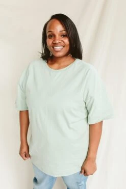 OVERSIZED PARENT TEE | SWELL -Goumikids Shop Goumi SurfsUp KaitlinGreen 302