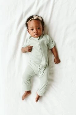 S/S ZIPPER ONEPIECE | SWELL -Goumikids Shop Goumi SurfsUp KaitlinGreen 304