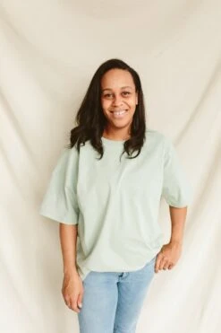 OVERSIZED PARENT TEE | SWELL -Goumikids Shop Goumi SurfsUp KaitlinGreen 331