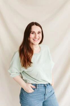 OVERSIZED PARENT TEE | SWELL -Goumikids Shop Goumi SurfsUp KaitlinGreen 377