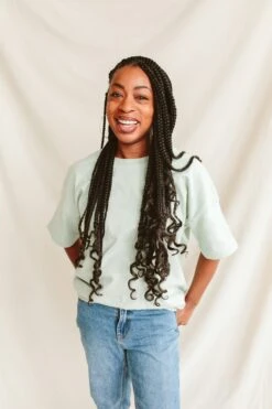 OVERSIZED PARENT TEE | SWELL -Goumikids Shop Goumi SurfsUp KaitlinGreen 395