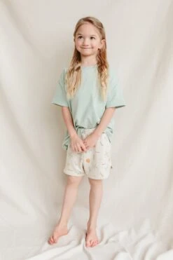 BIG KID SHORTS | SURF'S UP -Goumikids Shop Goumi SurfsUp KaitlinGreen 422copy