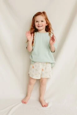 BIG KID SHORTS | SURF'S UP -Goumikids Shop Goumi SurfsUp KaitlinGreen 462copy