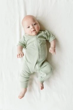 S/S ZIPPER ONEPIECE | SWELL -Goumikids Shop Goumi SurfsUp KaitlinGreen 492