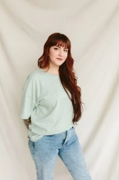 OVERSIZED PARENT TEE | SWELL -Goumikids Shop Goumi SurfsUp KaitlinGreen 545