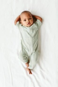 S/S ZIPPER ONEPIECE | SWELL -Goumikids Shop Goumi SurfsUp KaitlinGreen 607