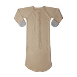 24 HOUR CONVERTIBLE GOWN | SANDSTONE 27 24 HOUR CONVERTIBLE GOWN | SANDSTONE -Goumikids Shop Gown Untucked Sandstone HR
