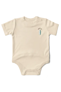 S/S BODYSUIT | DUNE SURF -Goumikids Shop SS23 SurfsUp Remix Dune SS Bodysuit Front