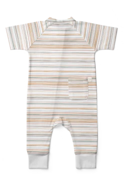 S/S ZIPPER ONEPIECE | BOARDWALK STRIPE 40 S/S ZIPPER ONEPIECE | BOARDWALK STRIPE -Goumikids Shop SS Jumpsuit 0 3 Boardwalk Back