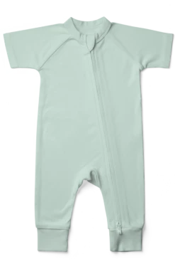 S/S ZIPPER ONEPIECE | SWELL -Goumikids Shop SS Jumpsuit 0 3 Swell Front